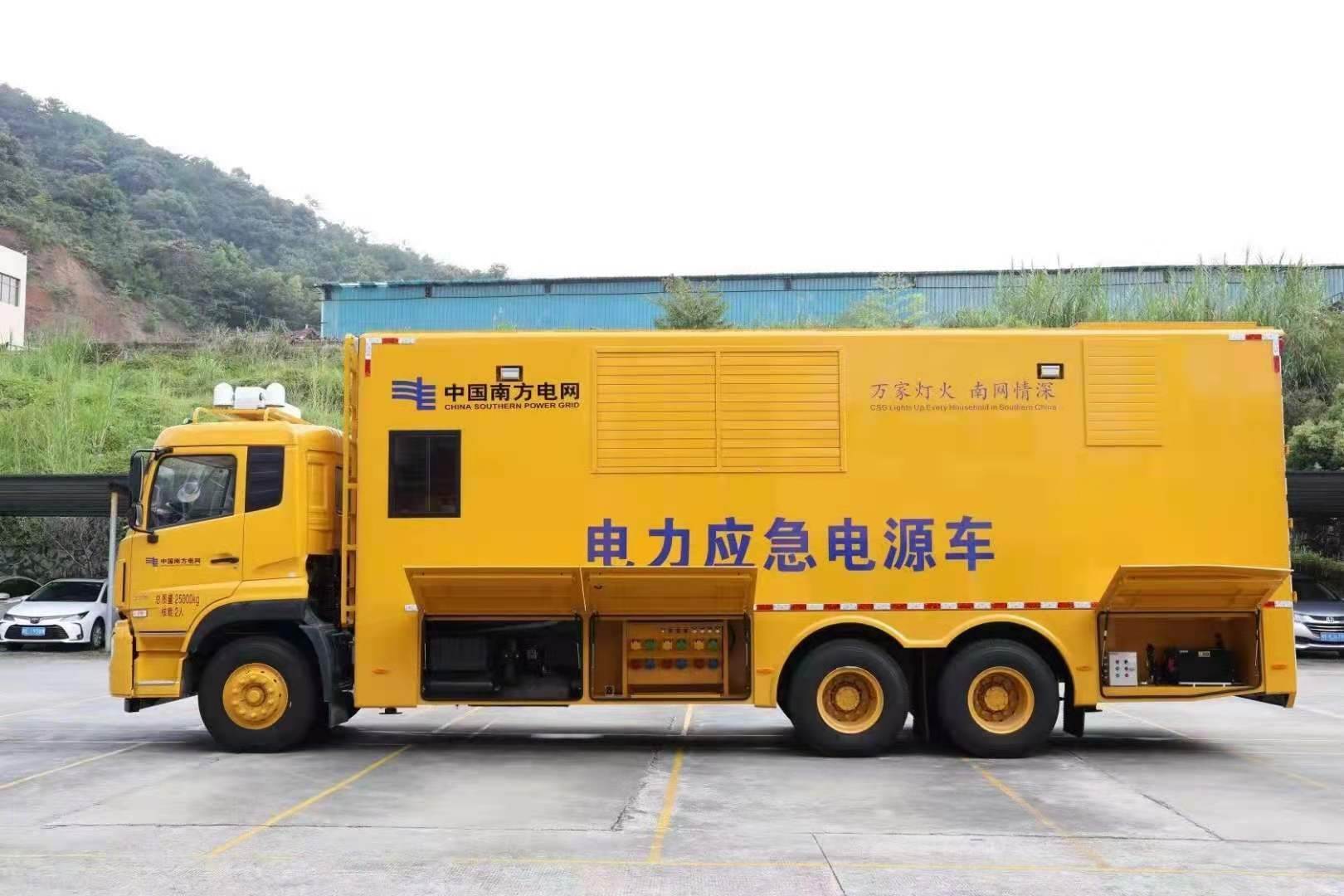 长洲安康大型柴油发电机发电车UPS电源出租租赁